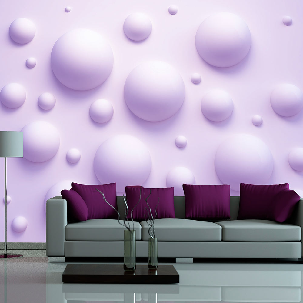 Фотообои на стену фиолетовые
