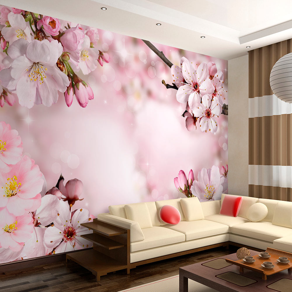 Wallpaper - Spring Cherry Blossom - 100x70