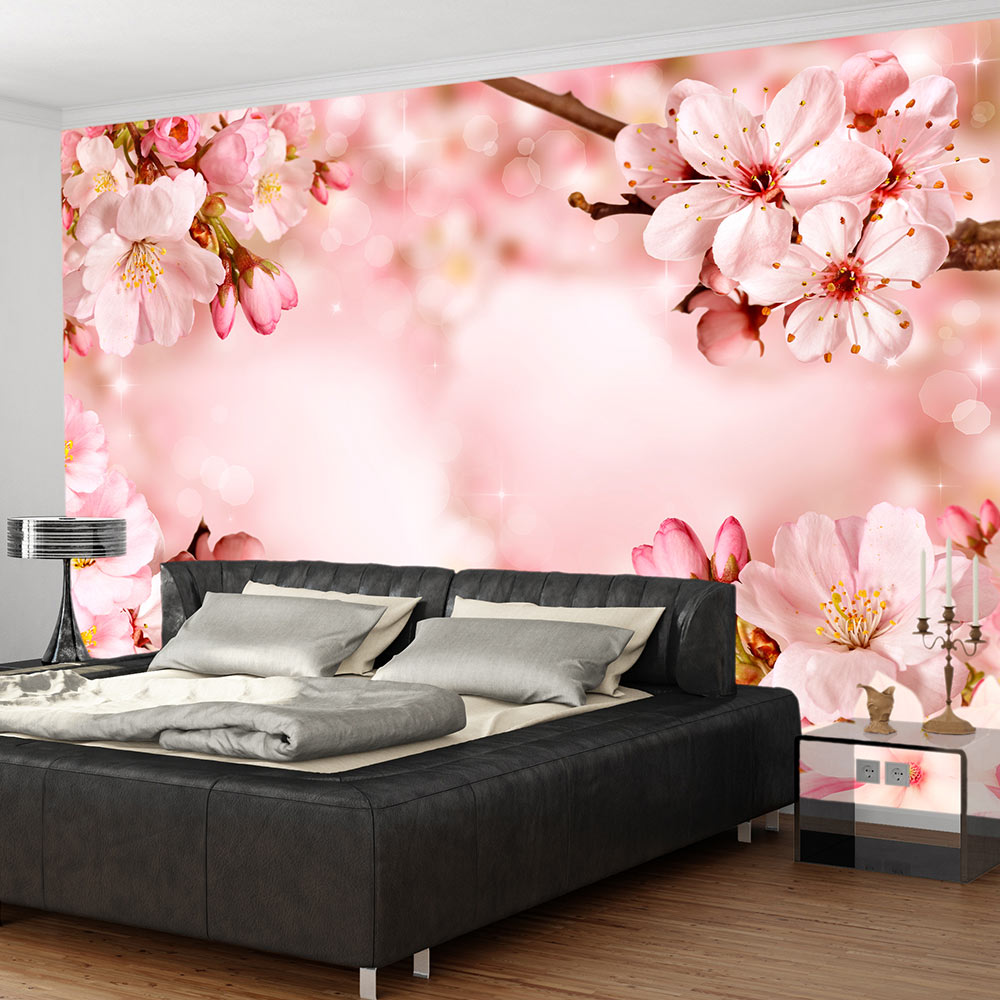 Self-adhesive Wallpaper - Magical Cherry Blossom - 392x280