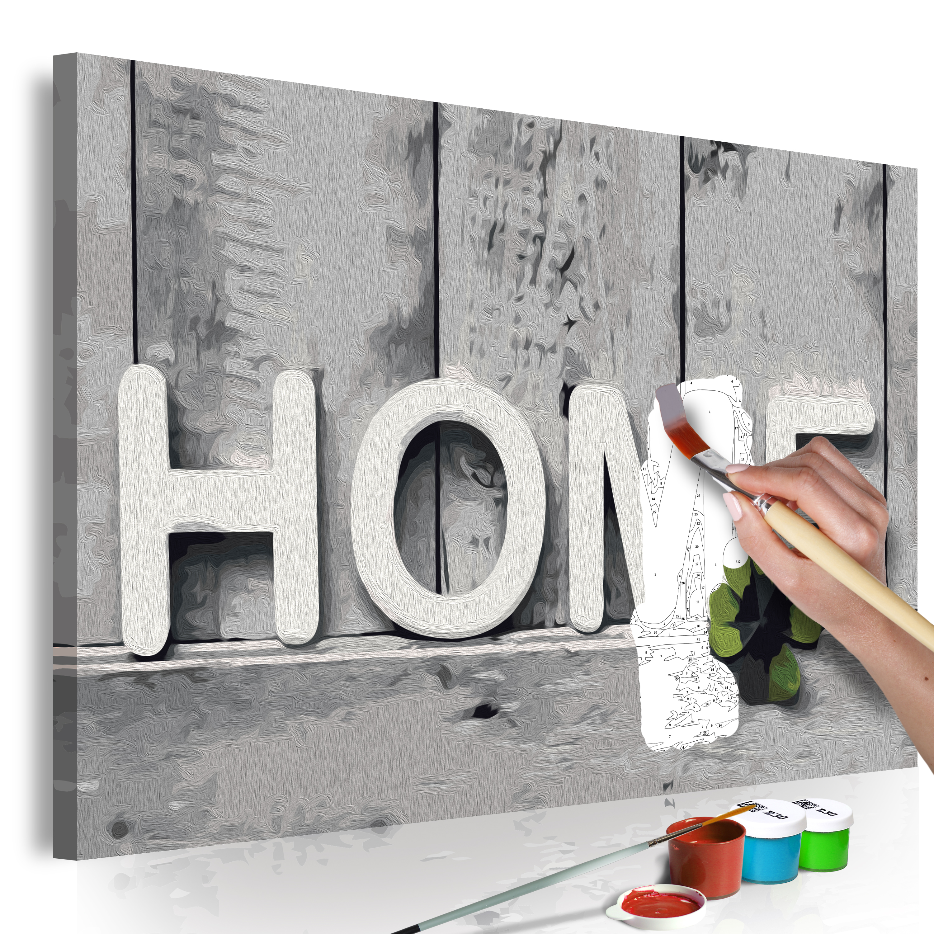 DIY canvas painting - Home - 60x40
