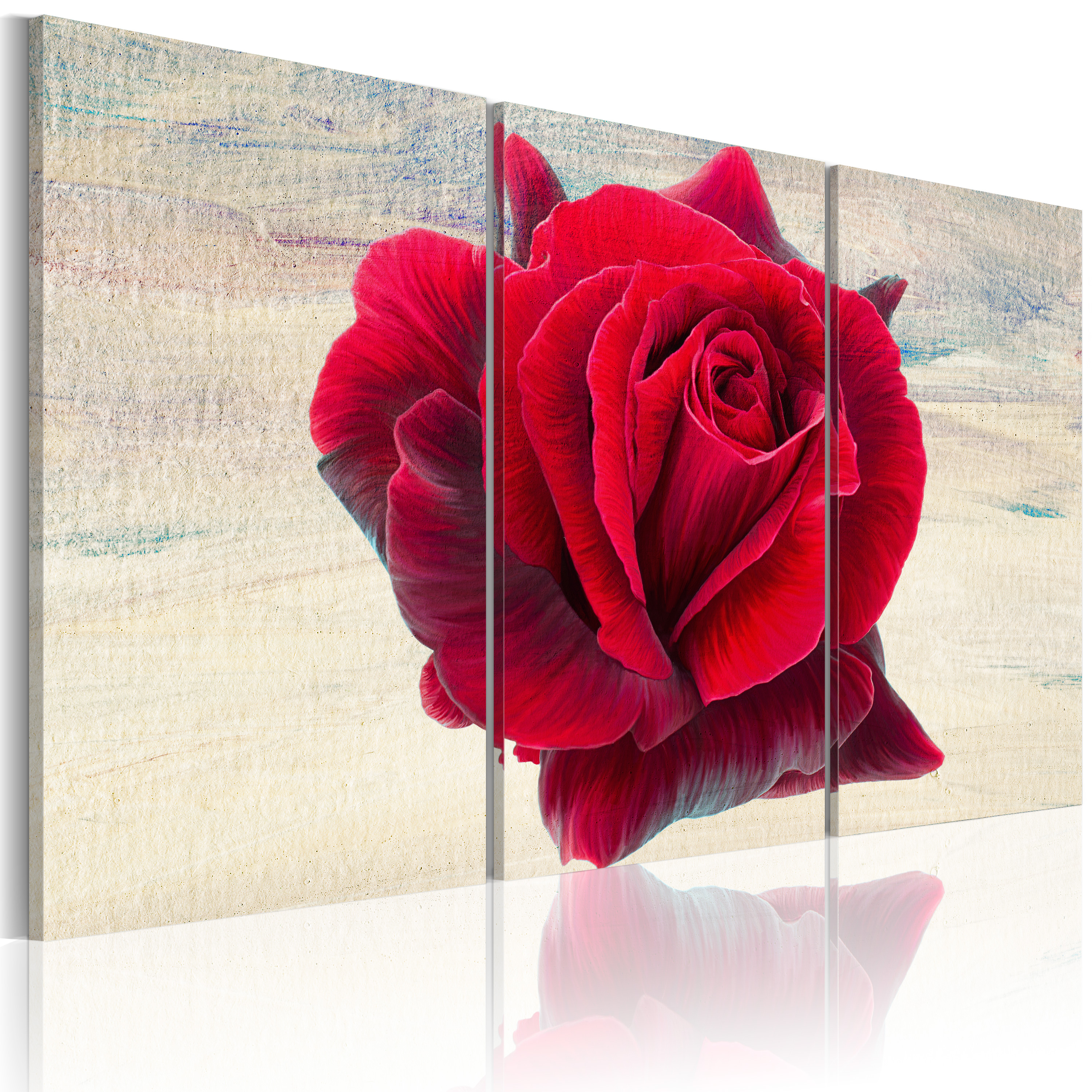 Canvas Print - Lyrical rose - 60x40