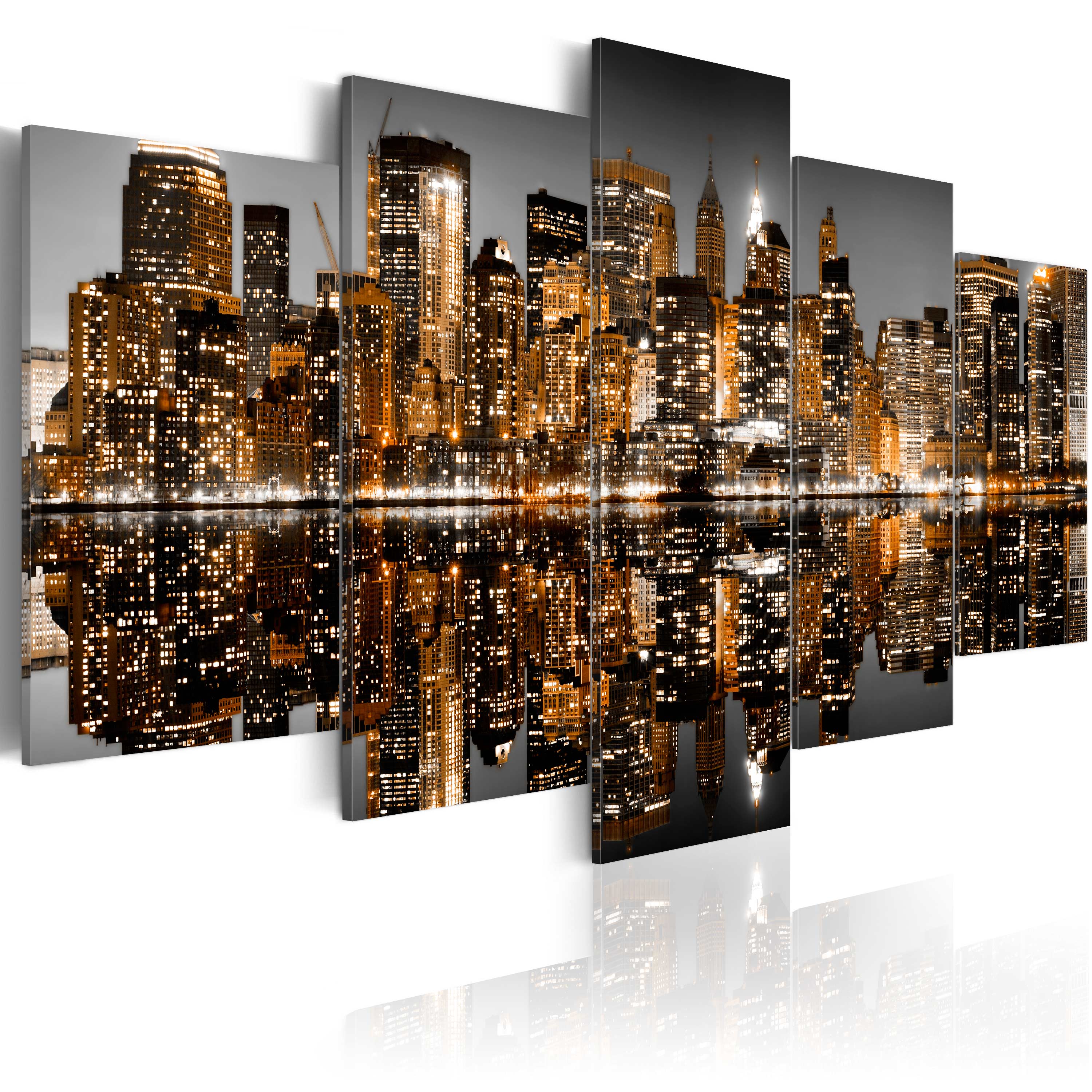 NEW YORK CITY Canvas Print Framed Wall Art Picture Photo Image 030111-59