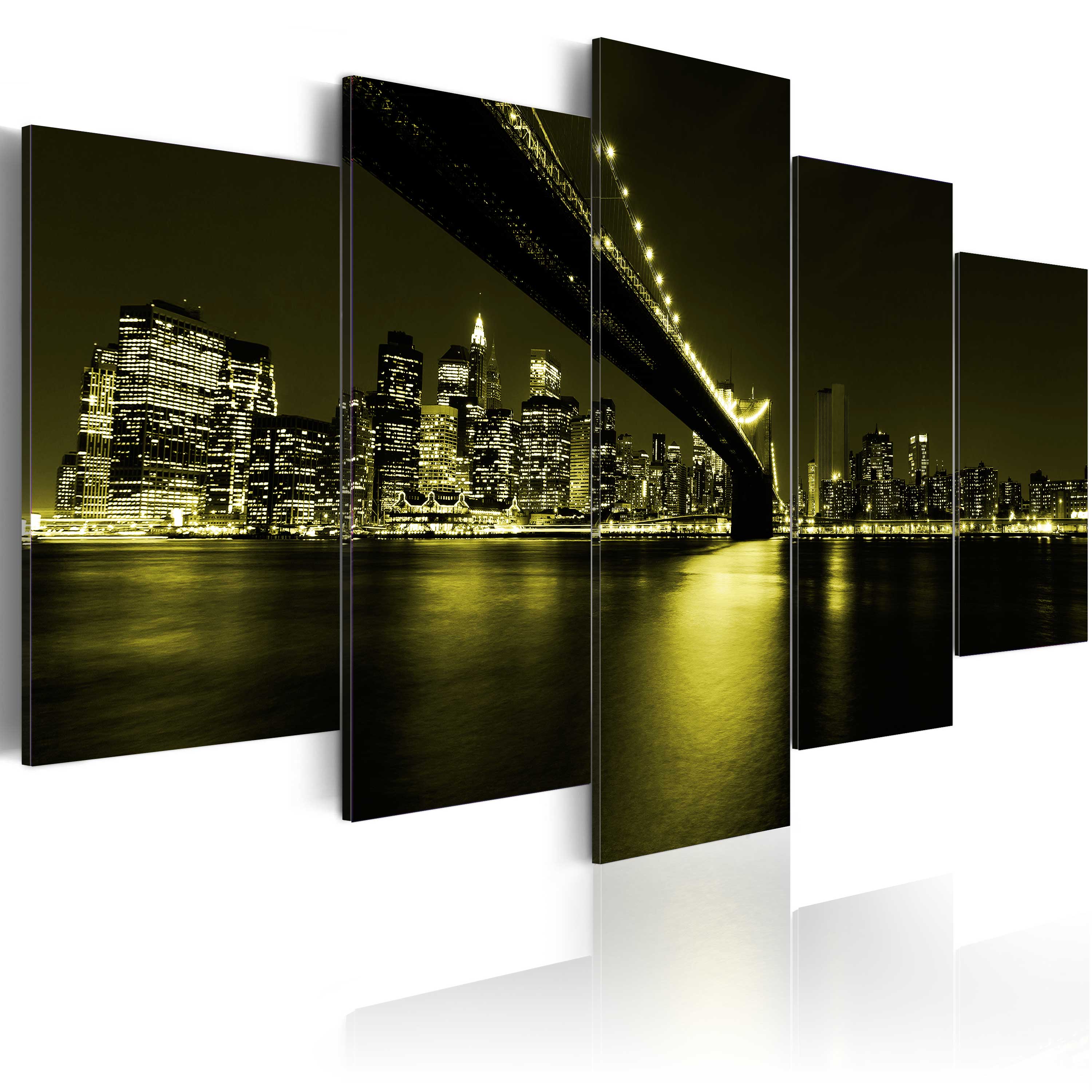 NEW YORK CITY Canvas Print Framed Wall Art Picture Photo Image 030111-59