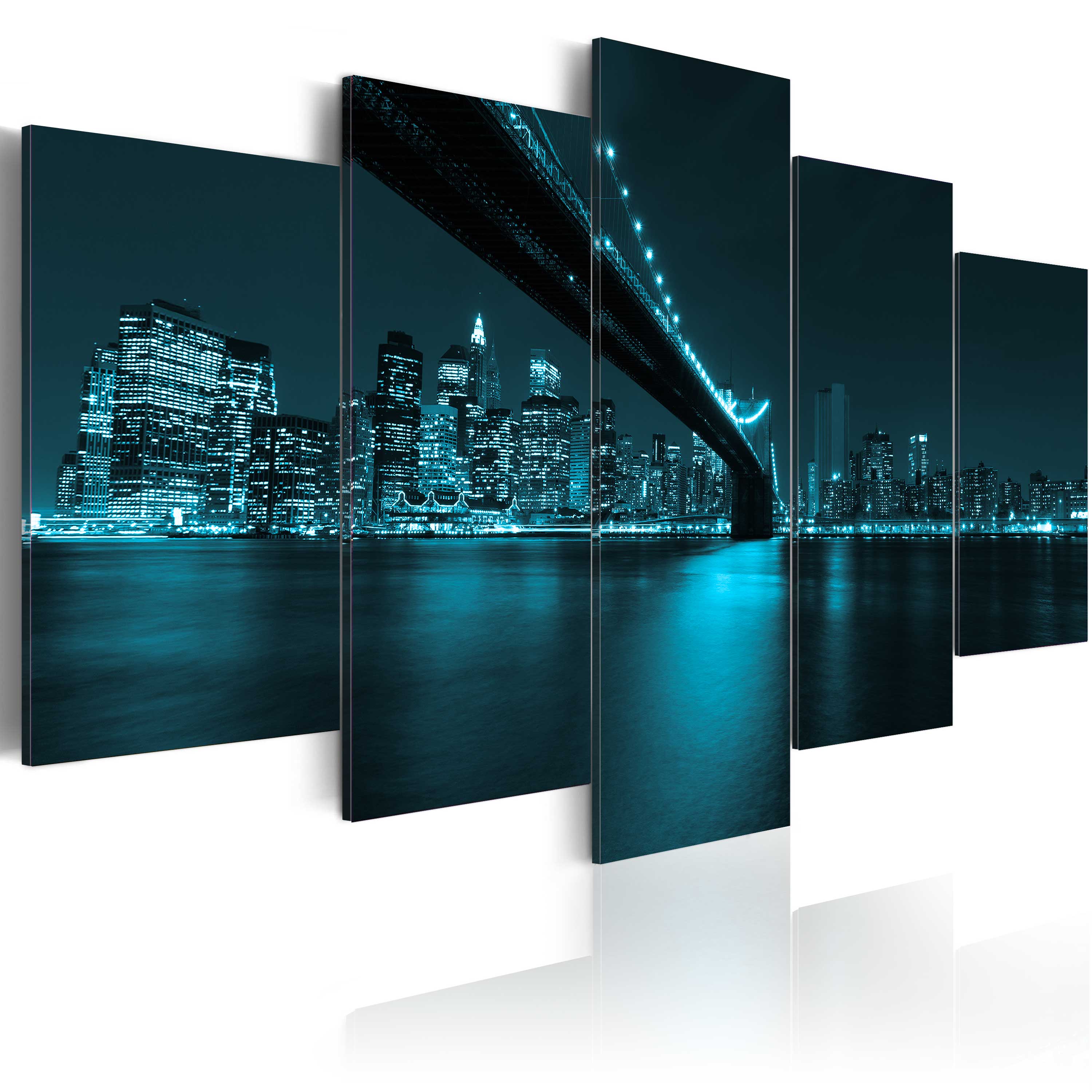 NEW YORK CITY Canvas Print Framed Wall Art Picture Photo Image 030111-59