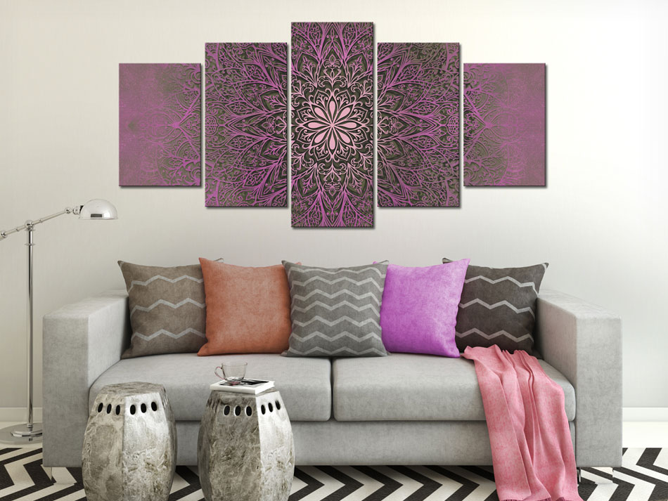 MANDALA ORNAMENT ORIENTALISCH Wandbilder Xxl Bilder Vlies Leinwand F-A ...