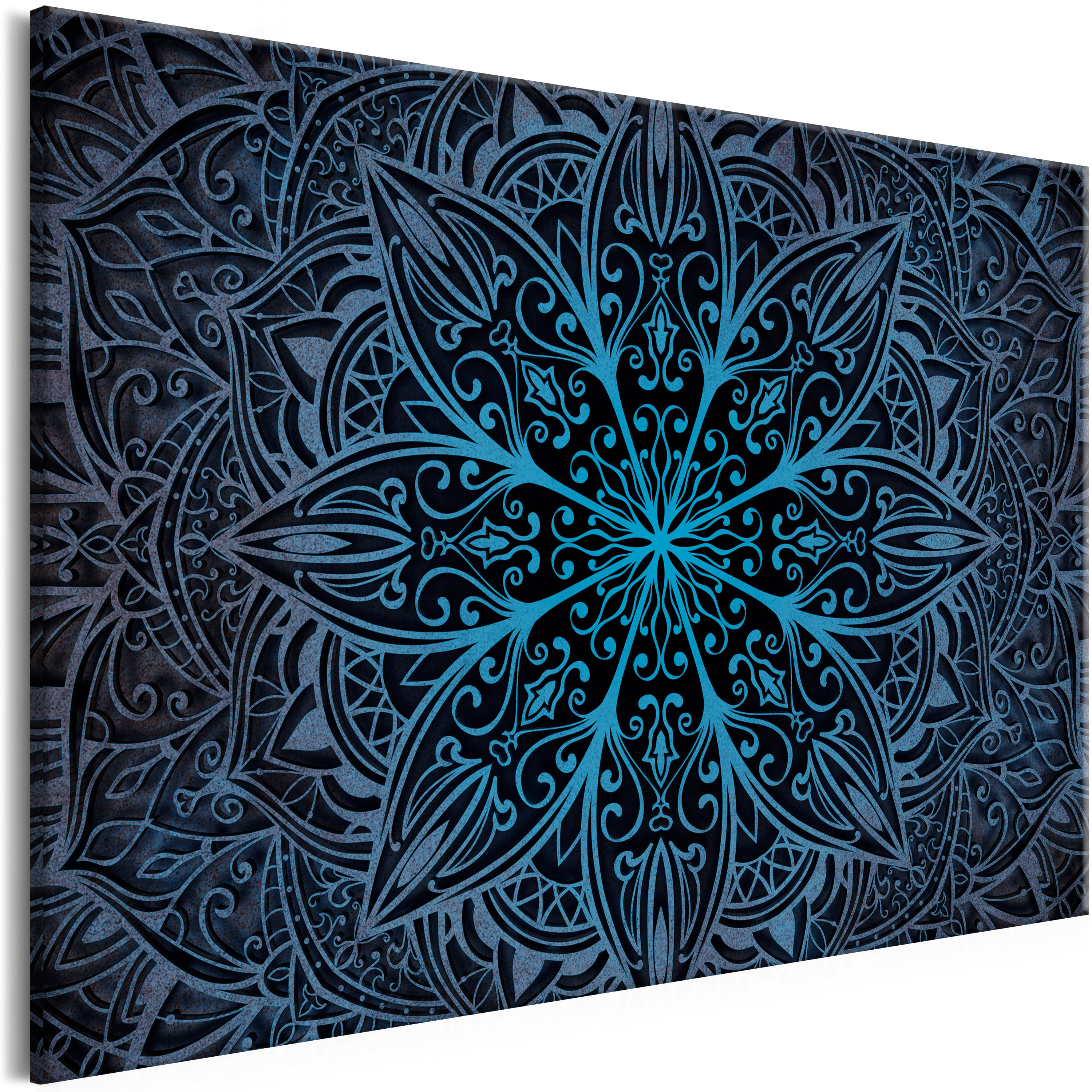 MANDALA ORNAMENTE ORIENTALISCH Wandbilder xxl Bilder Vlies Leinwand f-A-0637-b-b