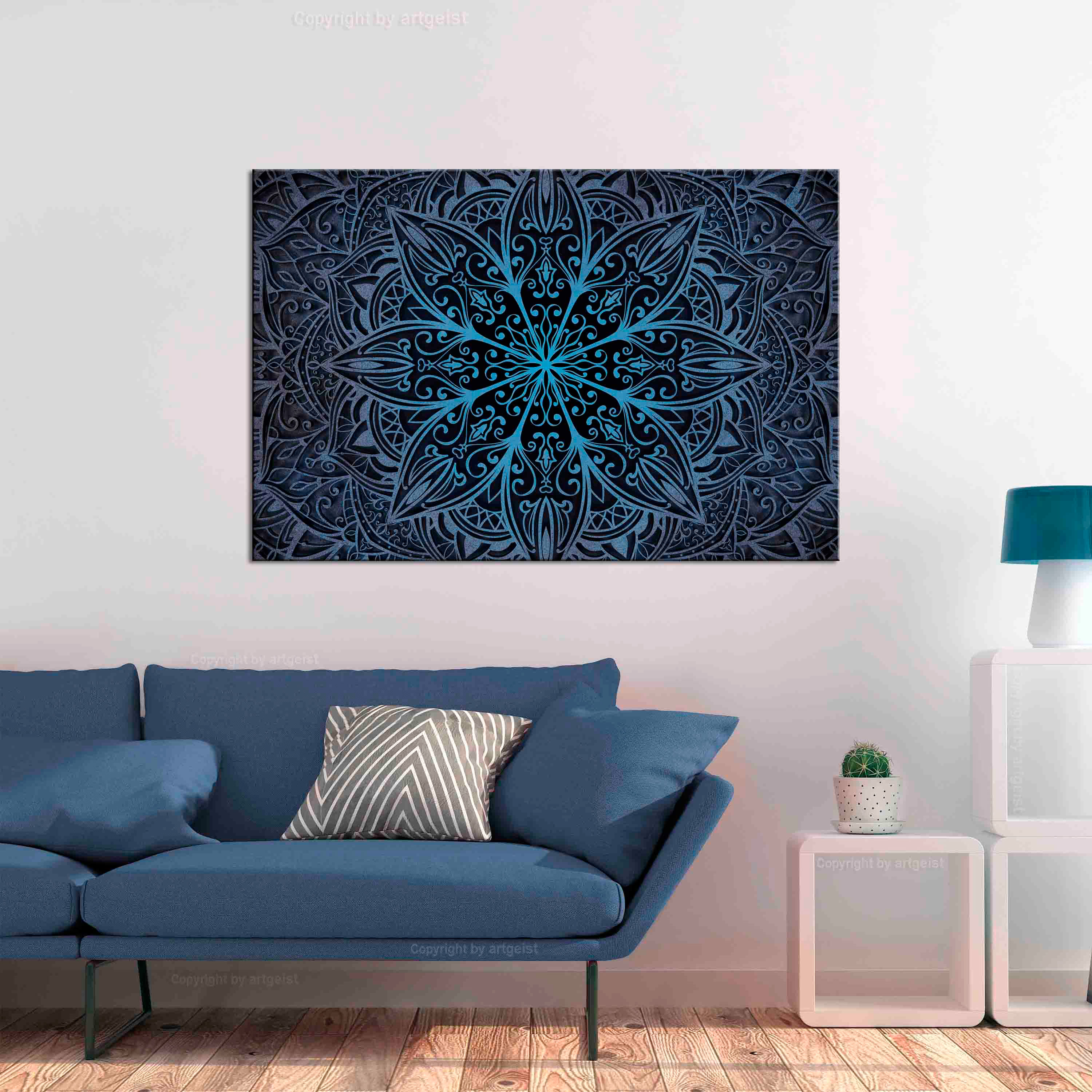 MANDALA ORNAMENTE ORIENTALISCH Wandbilder Xxl Bilder Vlies Leinwand F-A ...