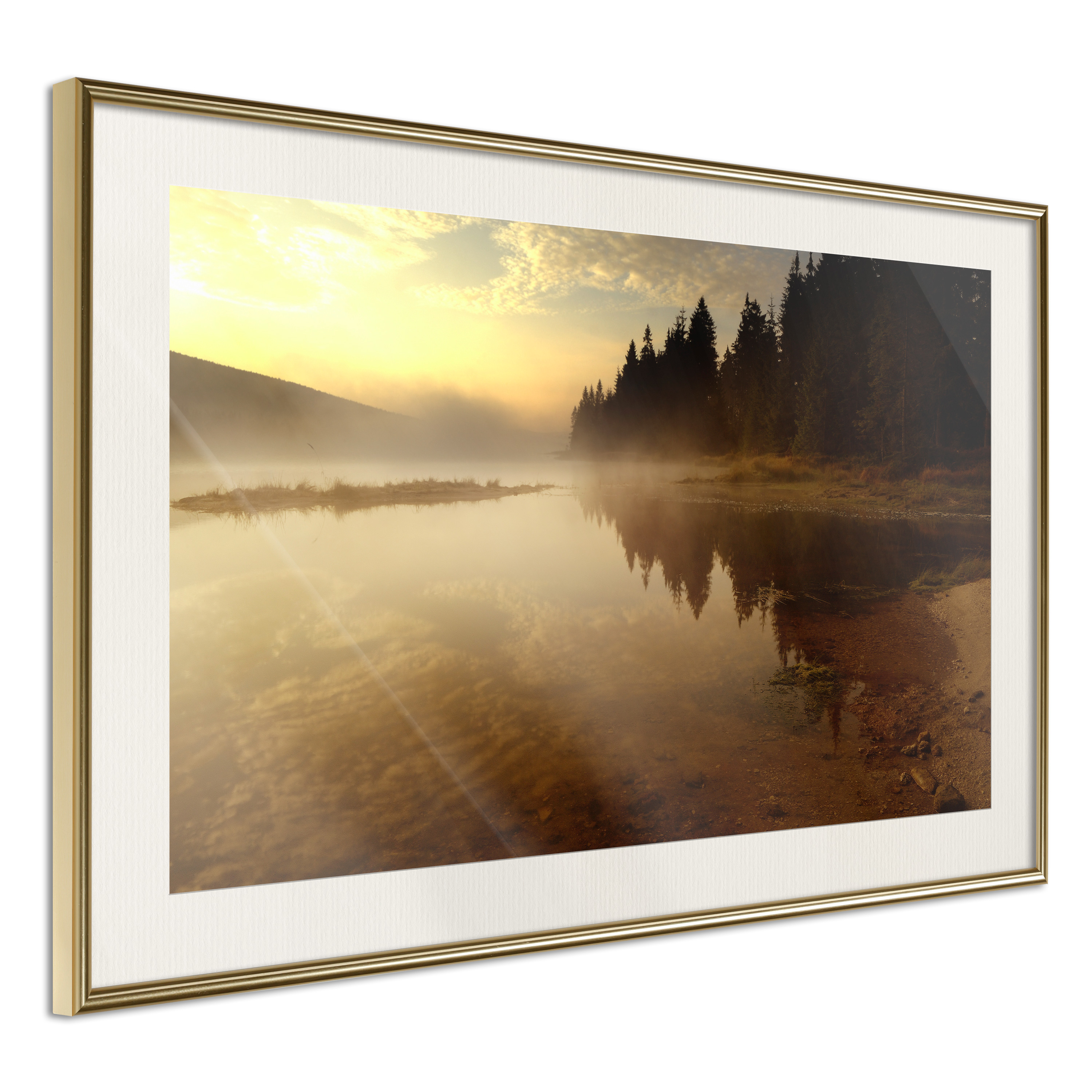 Poster - Fog Over the Water - 30x20
